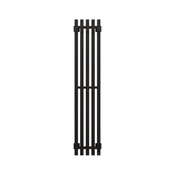 Полотенцесушитель электрический Grota Corsa K N RAL9005 EL 23х120, с крючками, матовый черный