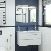 Мебель для ванной комнаты Caprigo Lento 100 белая