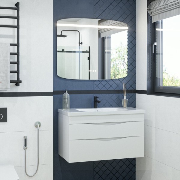 Мебель для ванной комнаты Caprigo Lento 100 белая