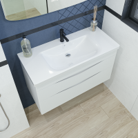 Мебель для ванной комнаты Caprigo Lento 100 белая