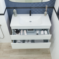 Мебель для ванной комнаты Caprigo Lento 100 белая