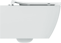 Унитаз подвесной Ideal Standard I Life B T533001 безободковый, с микролифтом, технология RimLS+