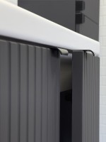 Тумба с раковиной Comforty Лима 60Н напольная, антрацит