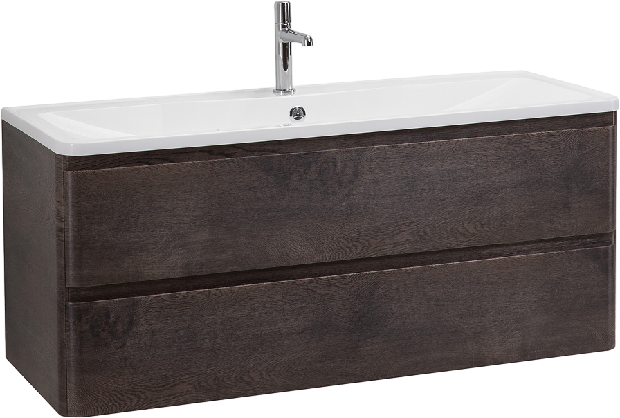 Тумба под раковину BelBagno Albano 120 подвесная, rovere nature grigio