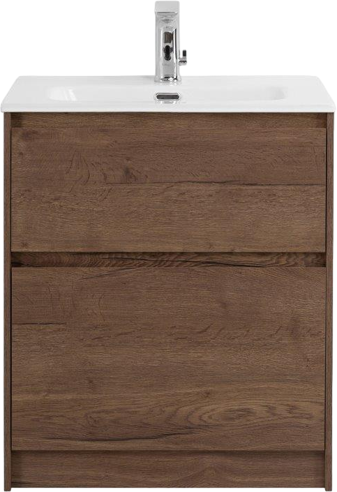 Тумба с раковиной BelBagno Kraft 39 50 напольная, rovere tabacco