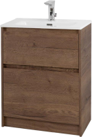 Тумба с раковиной BelBagno Kraft 39 50 напольная, rovere tabacco