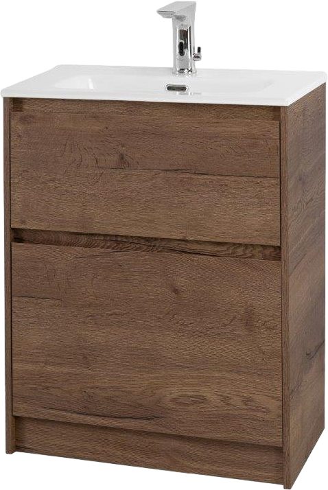 Тумба с раковиной BelBagno Kraft 39 50 напольная, rovere tabacco