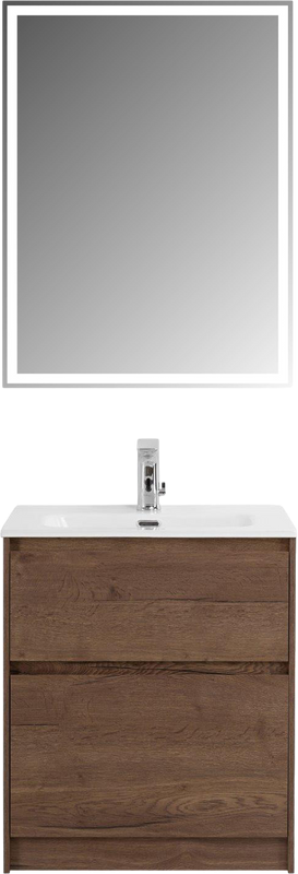 Тумба с раковиной BelBagno Kraft 39 50 напольная, rovere tabacco