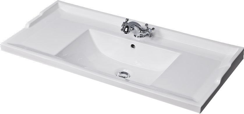 Тумба с раковиной Caprigo Wales 100 светлый орех