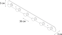 Крючок Fixsen Equipment FX-1416 Крючок Fixsen Equipment FX-1416