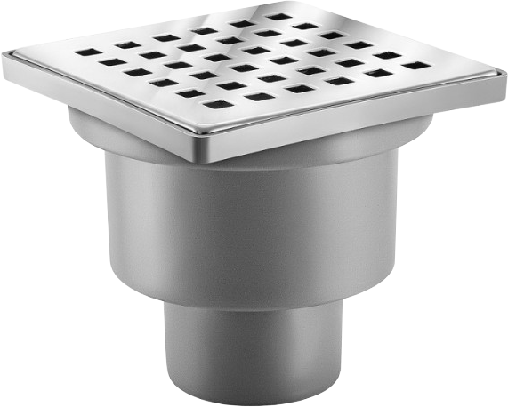 Душевой трап Berges Trend 091003, 10x10 см