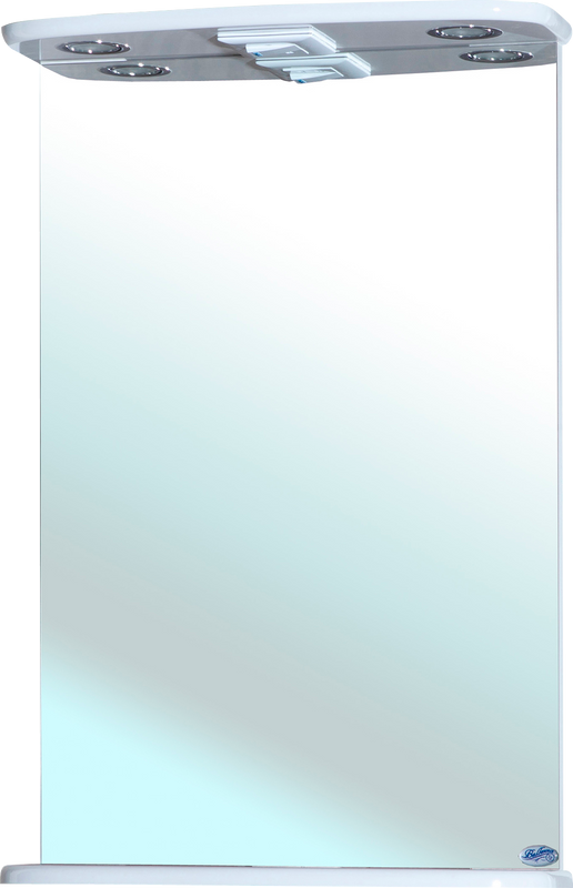 Зеркало Bellezza Магнолия 50 с полкой