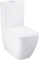 Унитаз-компакт напольный Grohe Clova 39909000 с бачком и сиденьем микролифт