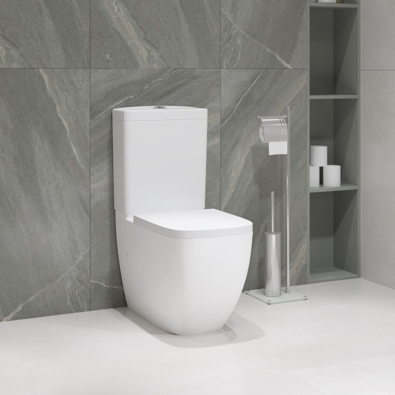 Унитаз-компакт напольный Grohe Clova 39909000 с бачком и сиденьем микролифт