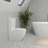 Унитаз-компакт напольный Grohe Clova 39909000 с бачком и сиденьем микролифт Унитаз-компакт напольный Grohe Clova 39909000 с бачком и сиденьем микролифт