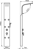 Душевая панель Aquanet Galaxy 209999