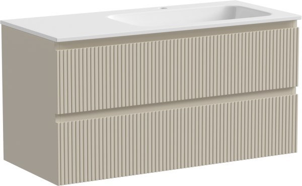 Тумба под раковину Sancos Snob T 100, R, beige soft