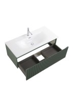 Тумба с раковиной BelBagno Uno 100 подвесная, 1 ящик, матовая еловая