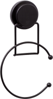Полотенцедержатель Fixsen Magic Black FX-45011 кольцо, черный