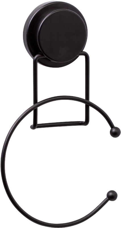 Полотенцедержатель Fixsen Magic Black FX-45011 кольцо, черный