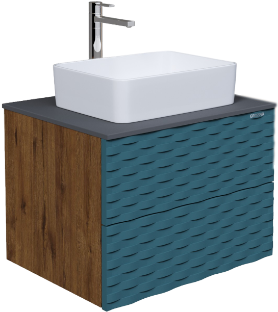 Тумба под раковину Grossman Альба 65 веллингтон, бриз