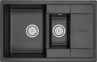 Мойка кухонная Granula 7802 шварц Мойка кухонная Granula 7802 шварц