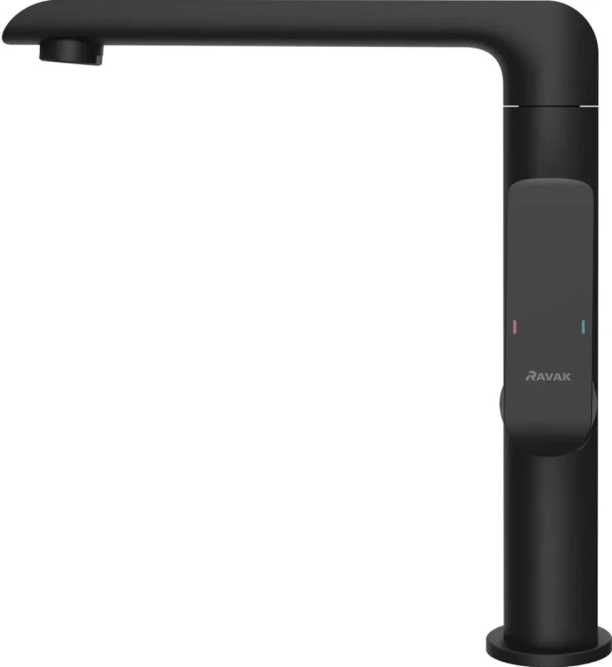 Смеситель для раковины Ravak Flat X070174 черный матовый