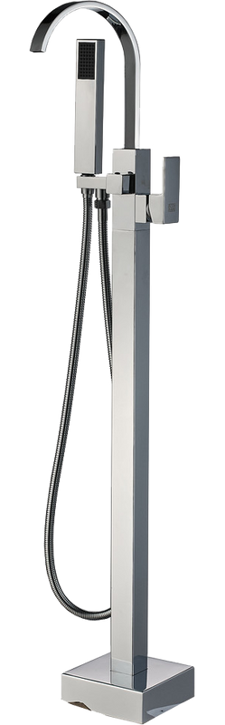 Напольный смеситель для ванны с душем BOCH MANN Resia BM7775 хром