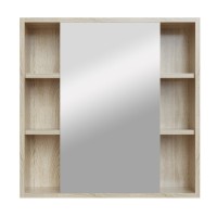 Зеркальный шкаф "МИЛТОН-70" Дуб сонома (ЛДСП) Зеркальный шкаф "МИЛТОН-70" Дуб сонома (ЛДСП)