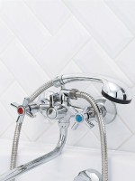 Смеситель с длинным изливом для ванны РМС SL118 SL118-140