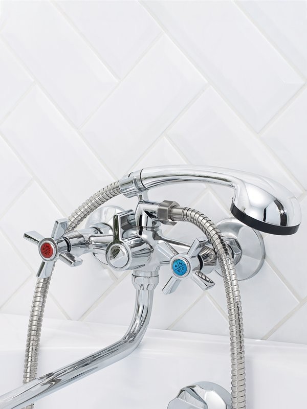 Смеситель с длинным изливом для ванны РМС SL118 SL118-140