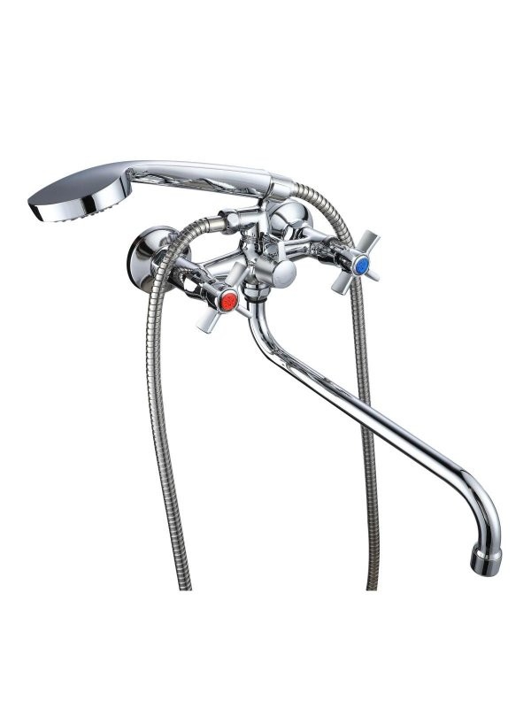 Смеситель с длинным изливом для ванны РМС SL118 SL118-140