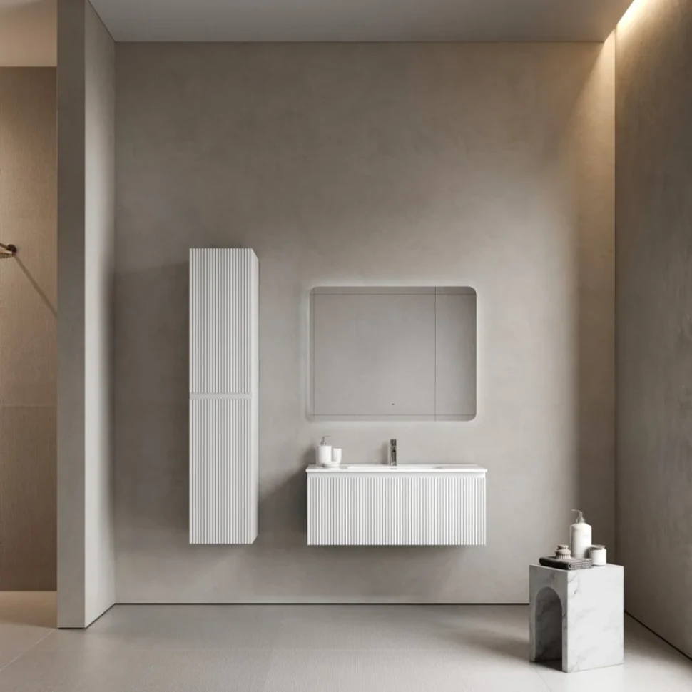 Тумба под раковину без столешницы Sancos Snob R 1.0 100 bianco