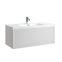 Тумба под раковину без столешницы Sancos Snob R 1.0 100 bianco