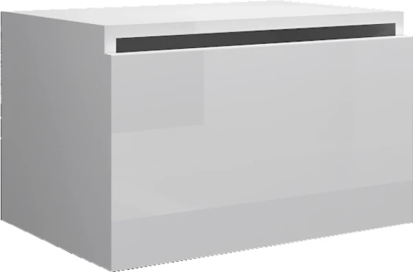 Тумба Armadi Art Flat Valessi Uno-S 60 белый глянец