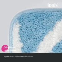 Коврик IDDIS Base BPQS02Mi12 50х80, голубой Коврик IDDIS Base BPQS02Mi12 50х80, голубой