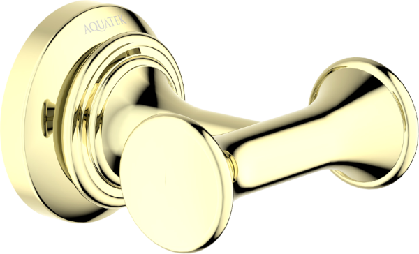 Крючок AQUATEK Классик AQ4502PG полированное золото