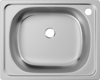 Мойка кухонная Domaci Равенна Ssik DCL 500*400 (6) 2T отверстие под смеситель справа Мойка кухонная Domaci Равенна Ssik DCL 500*400 (6) 2T отверстие под смеситель справа