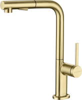 Смеситель для кухни Paulmark Neo Ne214419-LG светлое золото