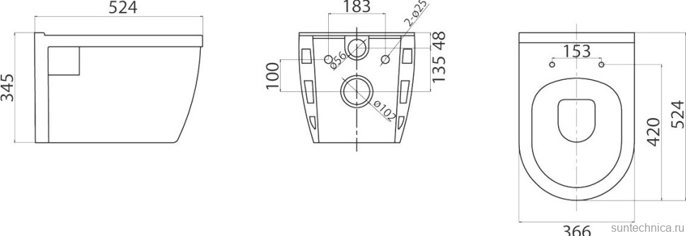 Комплект Унитаз подвесной BelBagno Loto BB070CHR/SC безободковый, с микролифтом, инсталляция BB002-80 с кнопкой BB005-PR-CHROME