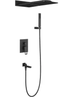 Душевой комплект Timo Briana SX-7119/03SM С ВНУТРЕННЕЙ ЧАСТЬЮ, черный