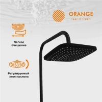 Душевая стойка Orange Karl M05-934b черная Душевая стойка Orange Karl M05-934b черная