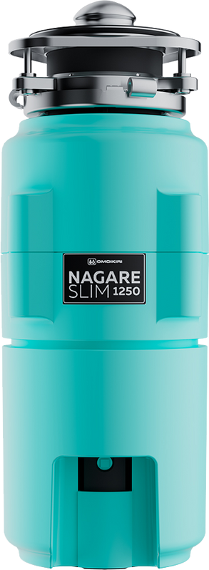 Комплект Мойка Omoikiri Yamakawa 55 U/I-CN canyon + Измельчитель Nagare slim 1250-AZ azur blue