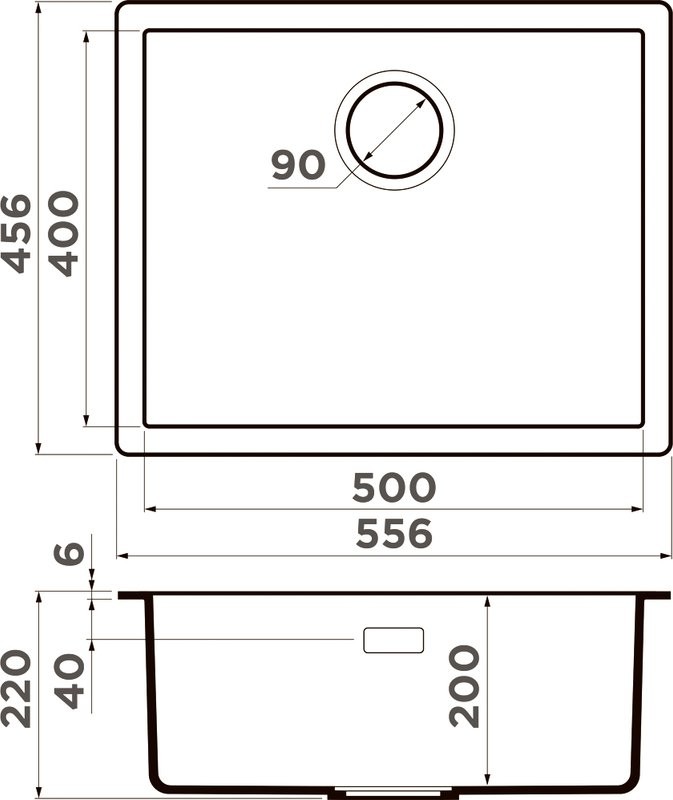 Комплект Мойка Omoikiri Yamakawa 55 U/I-CN canyon + Измельчитель Nagare slim 1250-AZ azur blue