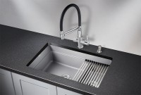 Мойка кухонная Granula Kitchen Space 7304U, алюминиум