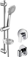 Душевой комплект Wasserkraft Dill 6151 смеситель + душевой гарнитур + шланговое подключение