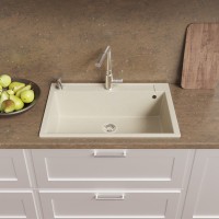 Мойка кухонная Domaci Савона РА 760 кремовая Мойка кухонная Domaci Савона РА 760 кремовая