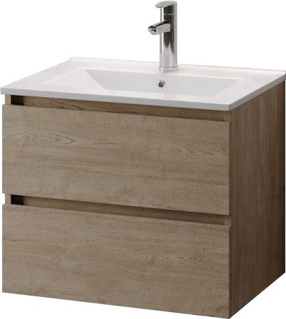 Тумба с раковиной Teymi Laina 60 светлый дуб