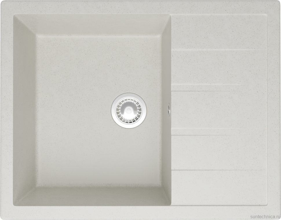 Мойка кухонная Domaci Болонья М-151-001 белая