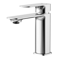 Смеситель для раковины Azario ASHER без донного клапана, хром (AZ-VNN168311C) Смеситель для раковины Azario ASHER без донного клапана, хром (AZ-VNN168311C)